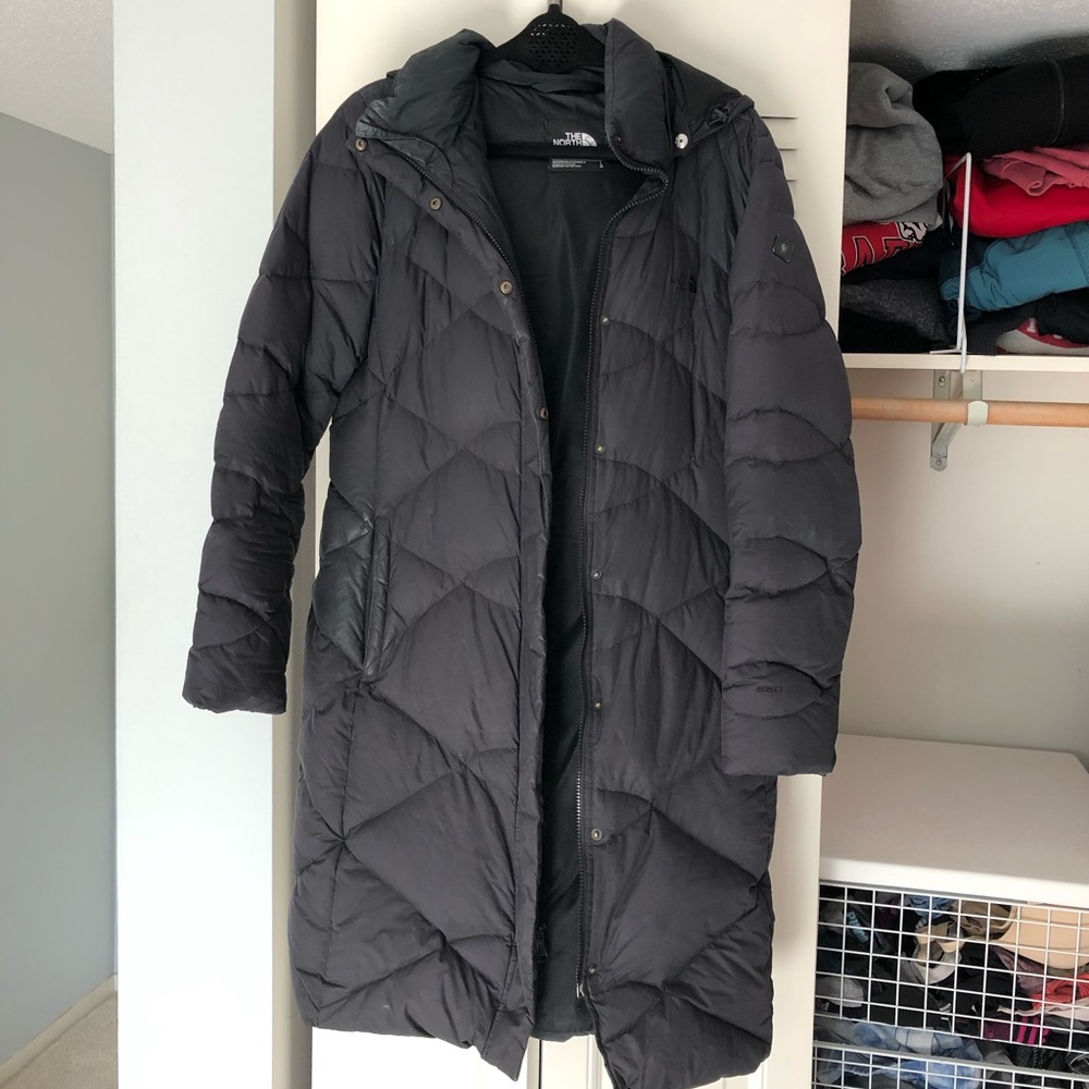 North Face Black Winter Jacket Size M